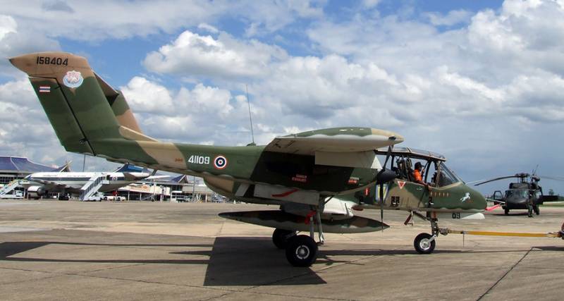 Служба и боевое применение турбовинтовых штурмовиков OV-10 Bronco после окончания вьетнамской войны ввс