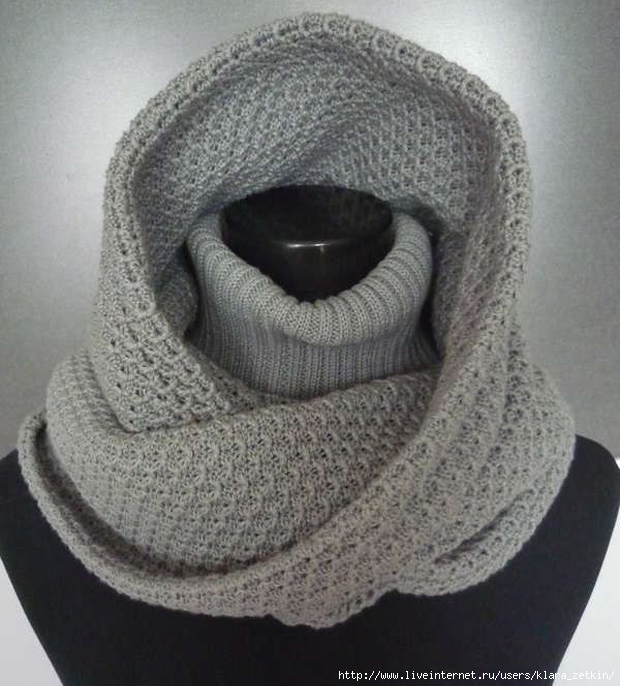 Шарф-капюшон с воротом: отличная идея для холодной погоды! Шарф-капюшон с воротом: отличная идея для холодной погоды! одежда