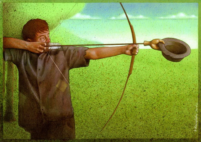 Карикатурист Павел Качински 