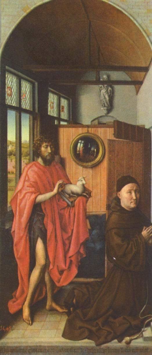 Иоанн Креститель и Генрих фон Верль. зеркала, интересное, картины, мир