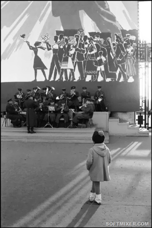 Праздничная Москва 7 ноября 1967 года 