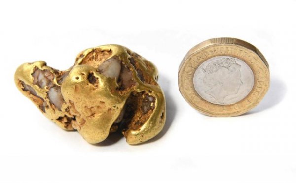 В Шотландии найден золотой самородок стоимостью £50 000