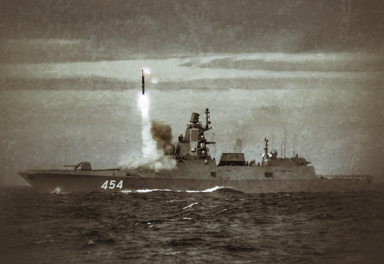 Запуск "Циркона" с "Адмирала Горшкова" в Баренцевом море