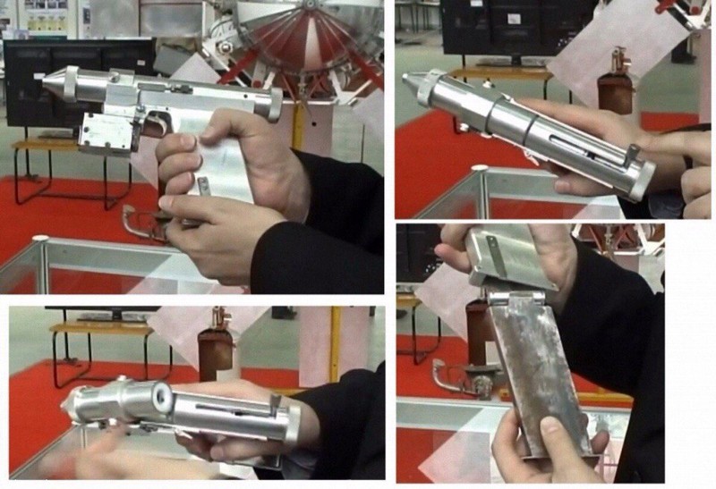 Лазерный пистолет СССР.