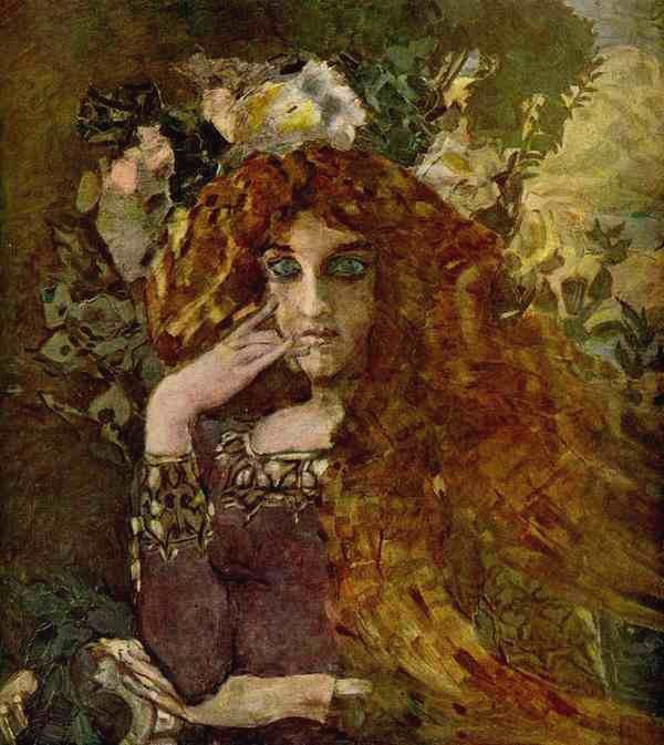 Муза, 1896 Врубель, биография, великие имена, искусство, картины, керамика, творчество, художник