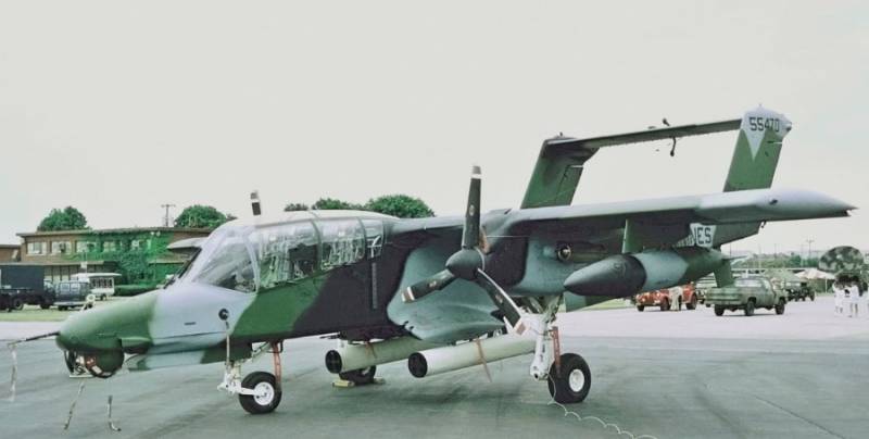Служба и боевое применение турбовинтовых штурмовиков OV-10 Bronco после окончания вьетнамской войны ввс