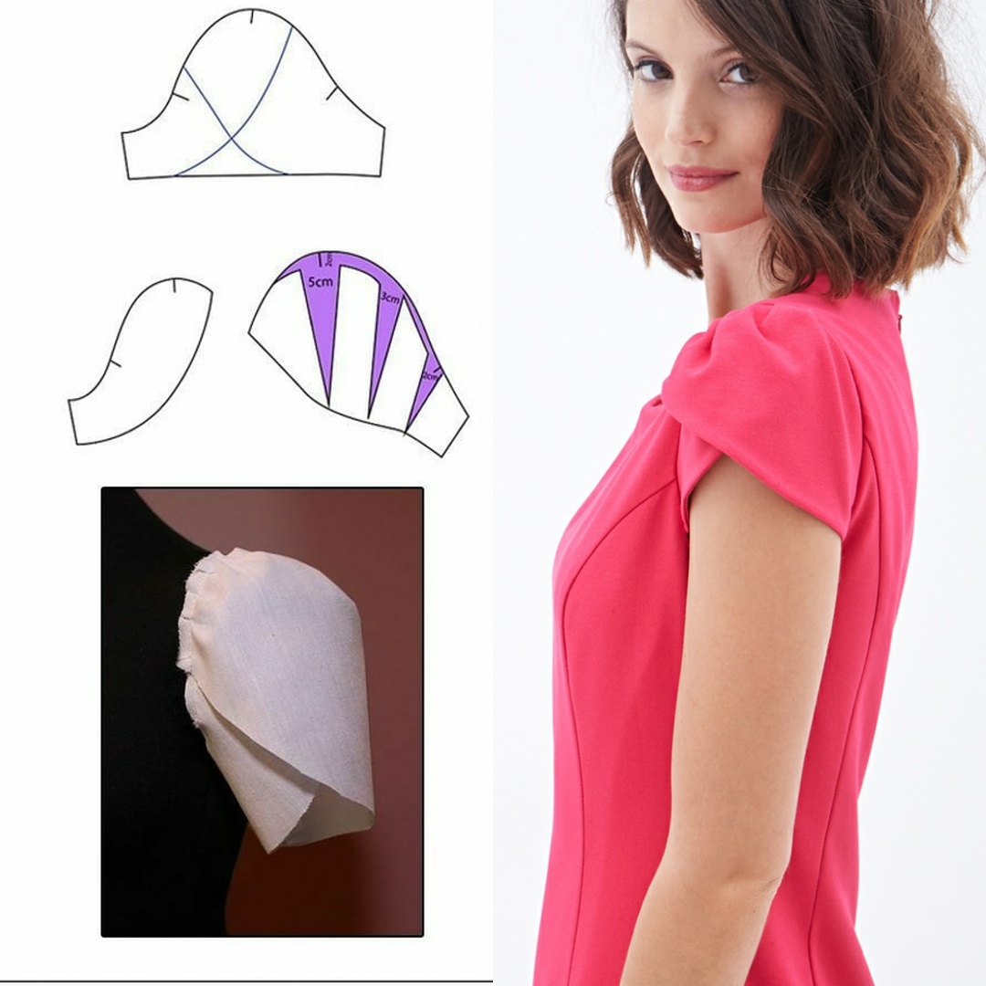 Как сшить рукава для платья