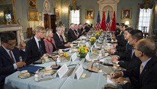 Американо-китайский диалог по дипломатии и безопасности в Вашингтоне. 21 июня 2017