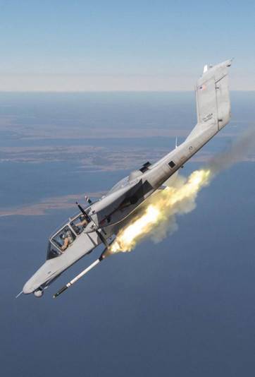 Служба и боевое применение турбовинтовых штурмовиков OV-10 Bronco после окончания вьетнамской войны ввс