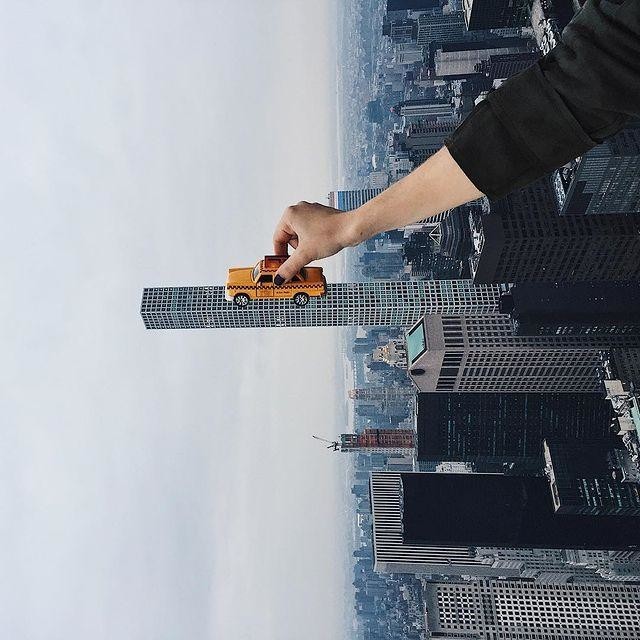 Фотография: Фотограф демонстрирует чудеса перспективы в удивительных и смешных снимках №55 - BigPicture.ru