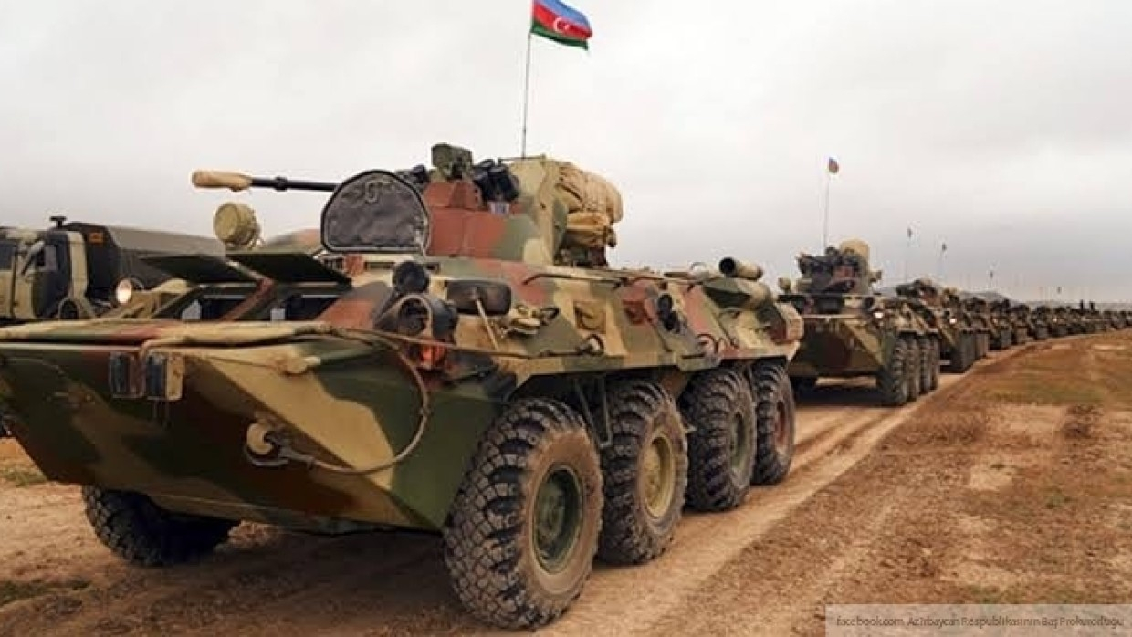Военные ВС Азербайджана вошли в Лачинский район