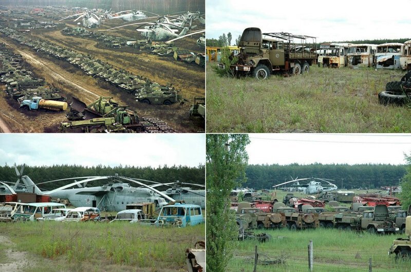 Какие автомобили на самом деле ездили в Чернобыле СССР, Чернобыль, история, ликвидация, факты