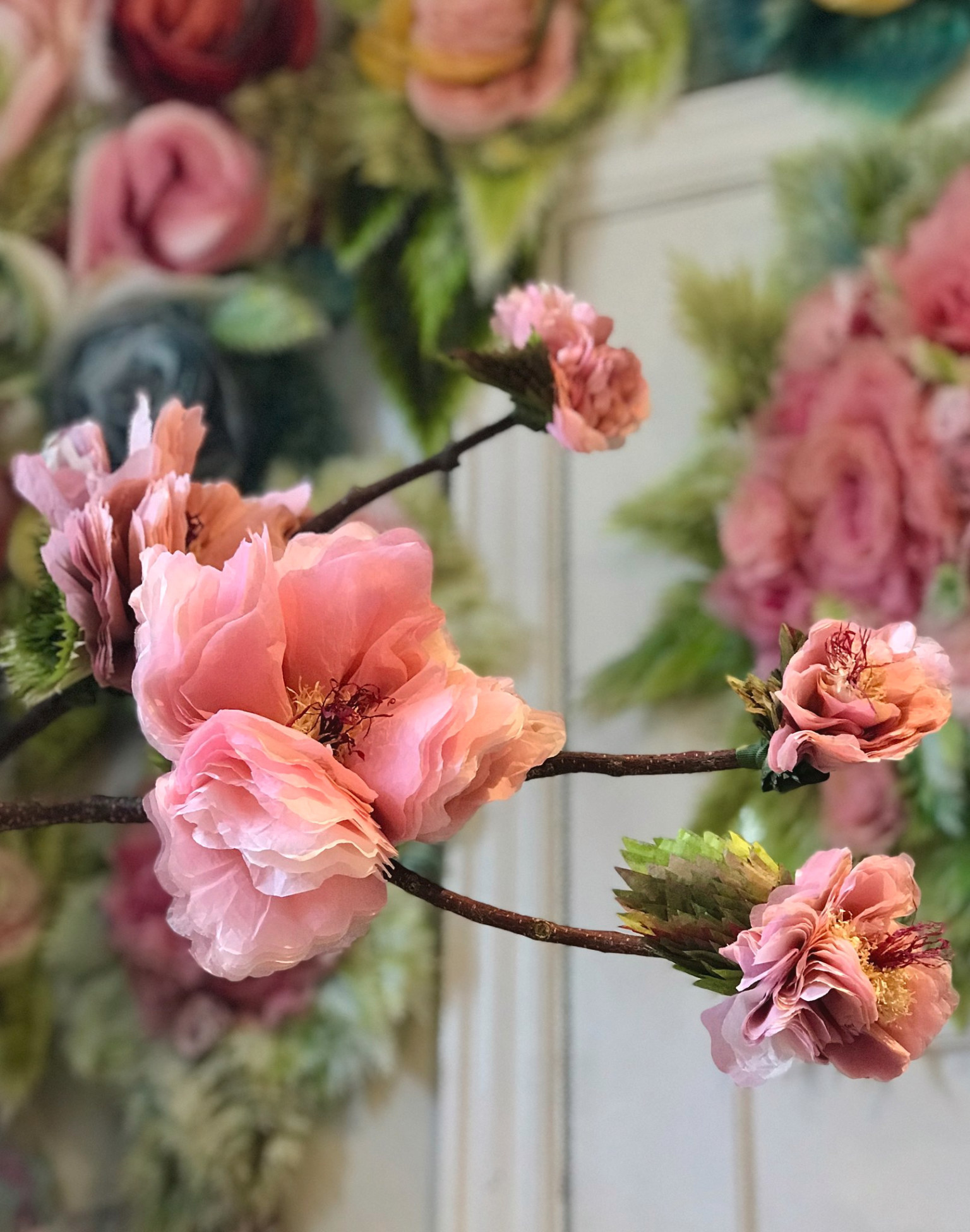 Невероятные бумажные цветы Марианны Эриксен Скотт-Хансен вдохновляемся,поделки из бумаги