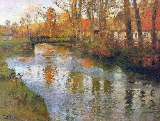 художник Фриц Таулов (Frits Thaulow) картины – 08