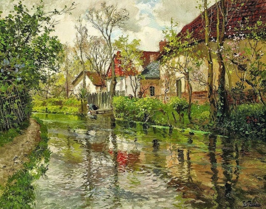 художник Фриц Таулов (Frits Thaulow) картины – 21