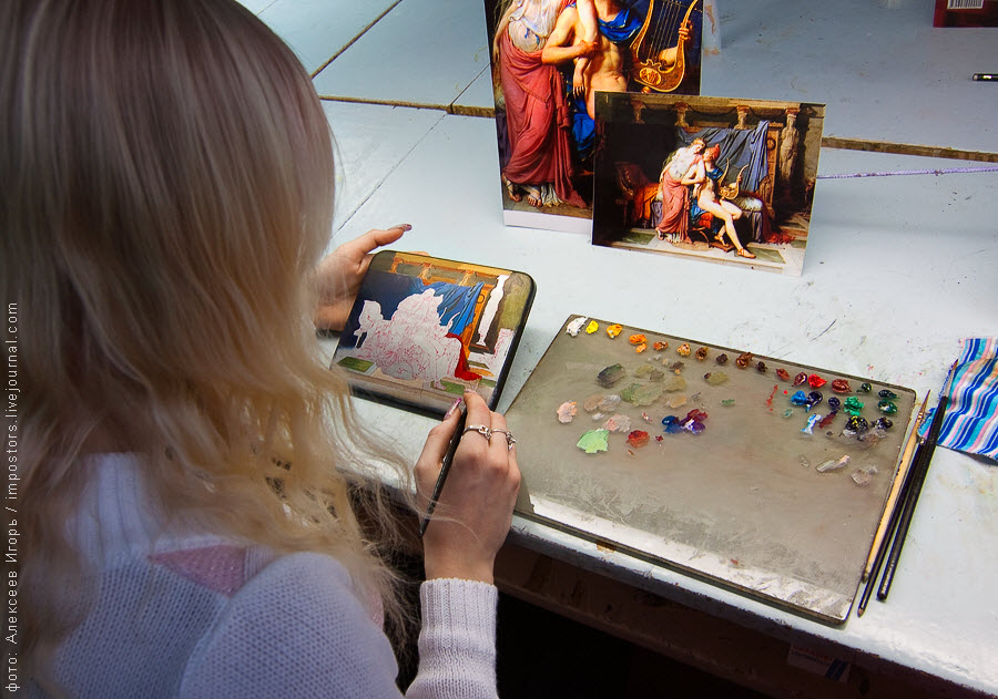 Федоскинская миниатюра Федоскинская миниатюра