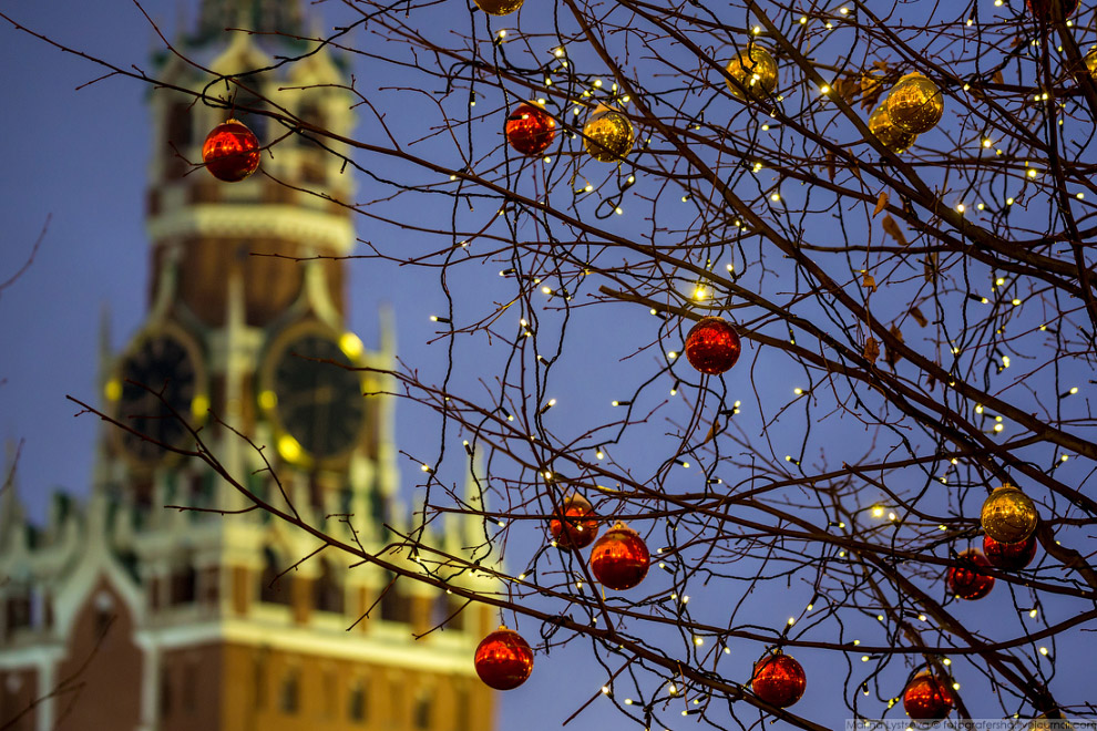 Новогодняя Москва 2018