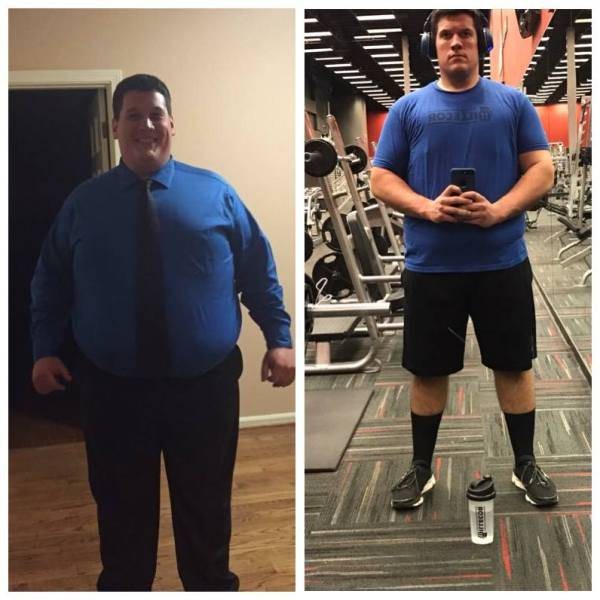 Люди, сумевшие побороть лишний вес (31 фото)