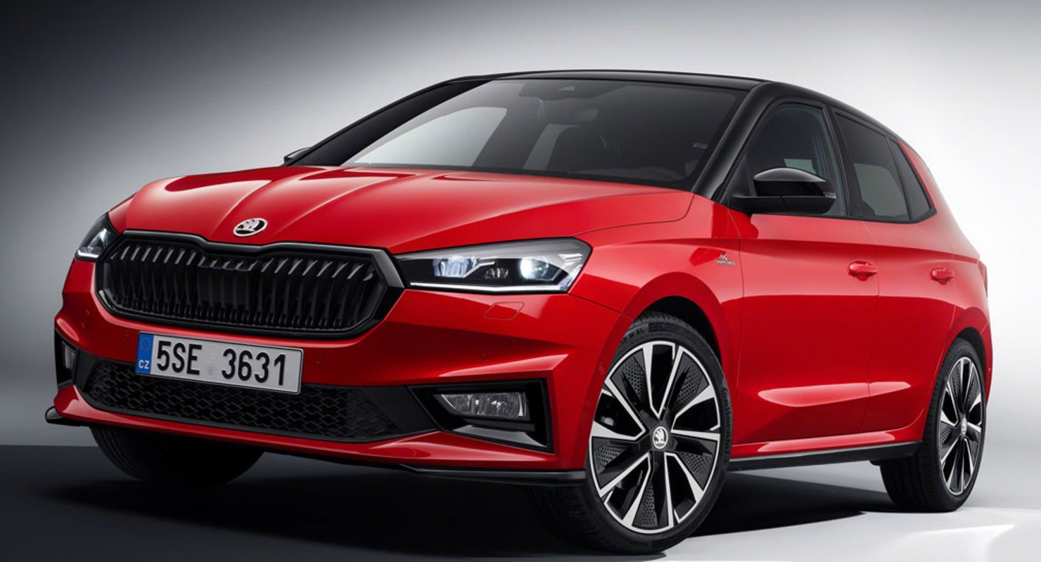 Марка Skoda представила новый хэтчбек Skoda Fabia Monte Carlo