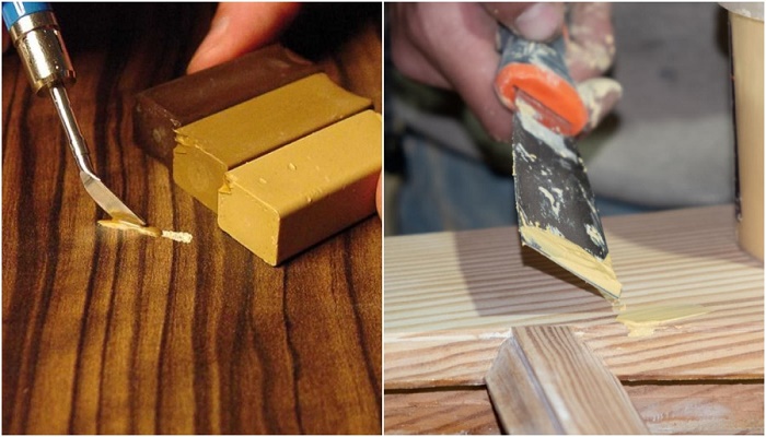 Как избавиться от сколов и царапин на изделиях из древесины, ламинате или мебели