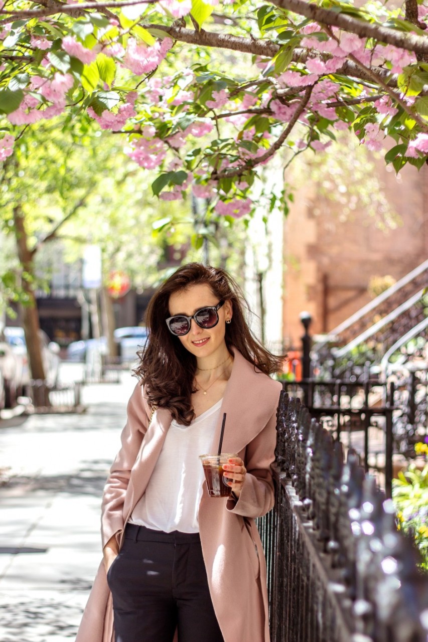 NYC Blogger: Blush Pink Coat 9