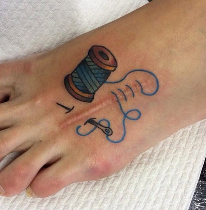 Scars Tattoo Cover Up