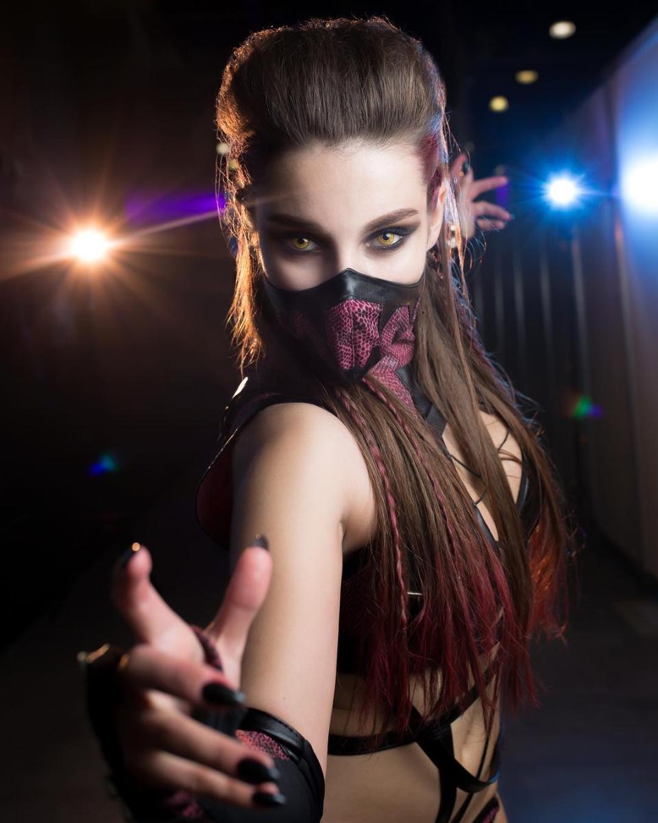 Mortal Kombat: Косплей шикарной Милины Mortal Kombat: Косплей шикарной Милины mortal kombat,Игры,косплей