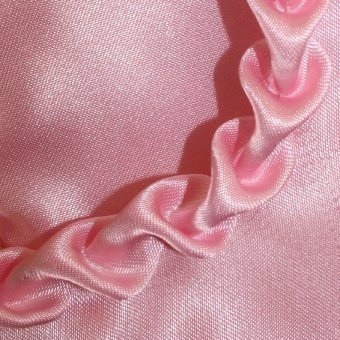 Как сделать оборку в виде «сердечек» из ткани или атласной ленты женские хобби,оборка,поделки,рукоделие,своими руками,умелые руки,шитье