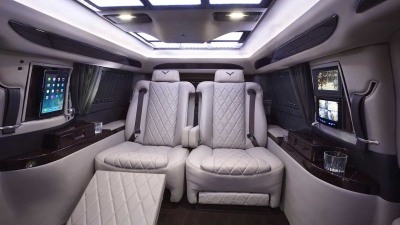 Бронированный Cadillac Escalade с невероятно роскошным салоном Бронированный Cadillac Escalade с невероятно роскошным салоном cadillac escalade