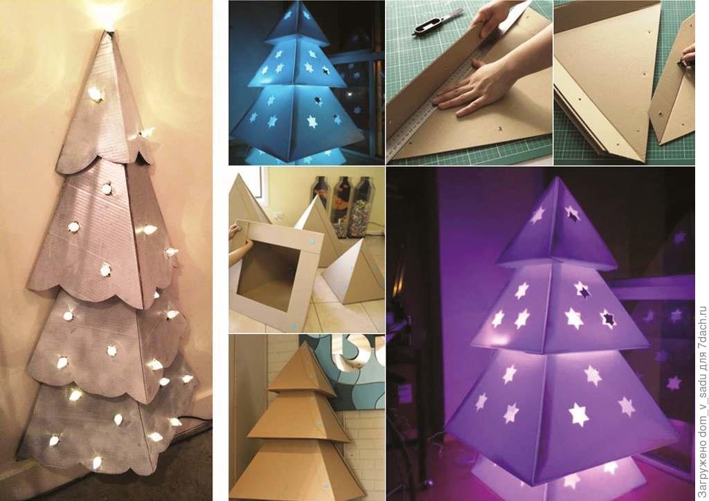 Вам и не снилось: 55 удивительных идей новогоднего дерева для дома и дачи,новогодний декор