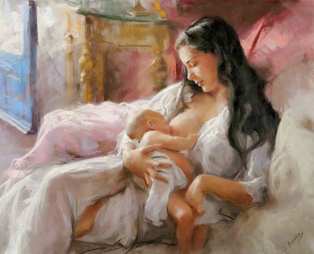 pinturas-al-oleo-madres-con-bebes-en-brazos.jpg
