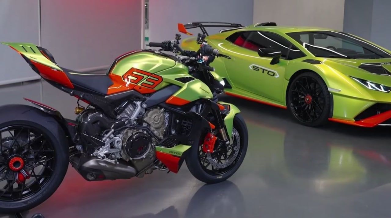 ducati streetfighter v4 lamborghini