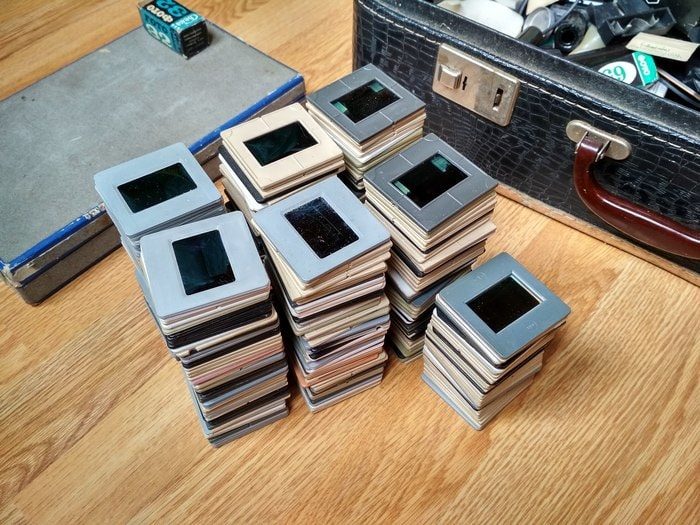 Архив слайдов советского геолога, купленный на барахолке 