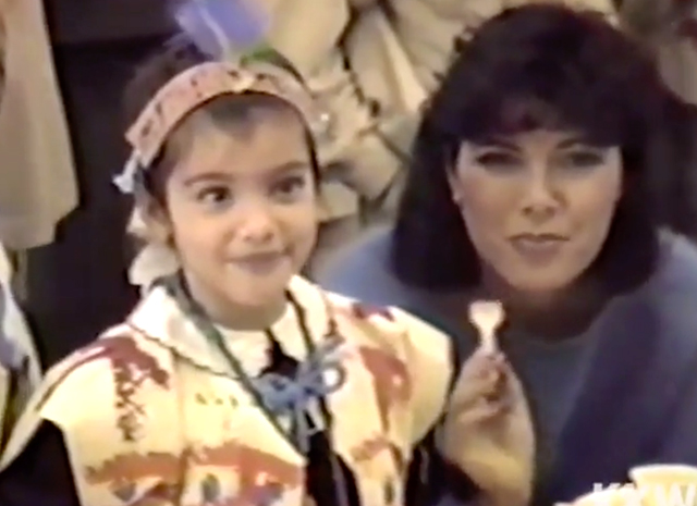 Ким Кардашьян. Кадр из архивного видео