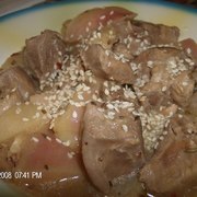 Индейка с нектаринами