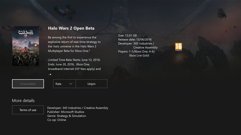 ОБТ Halo Wars 2 может стартовать в понедельник