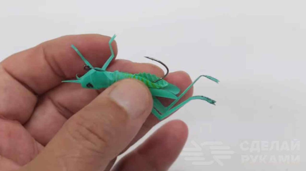 Рыболовная приманка из коктейльной трубочки Рыболовная приманка из коктейльной трубочки