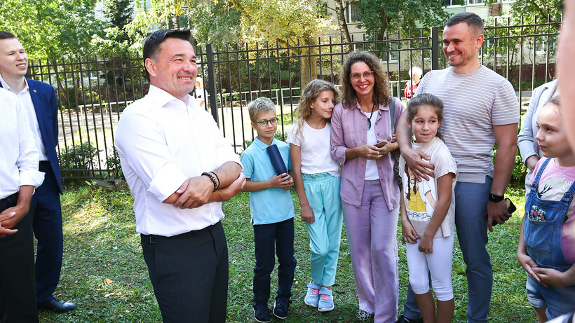 Число учеников в обновленной школе в Коломне вырастет в 2 раза – Андрей Воробьев