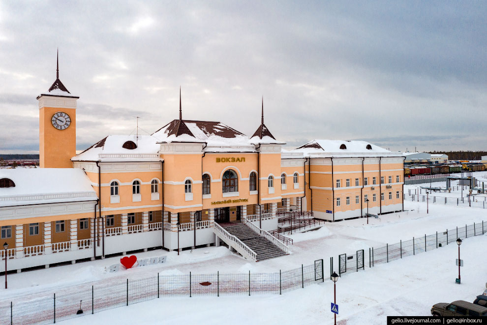 Железные дорога сурового Севера