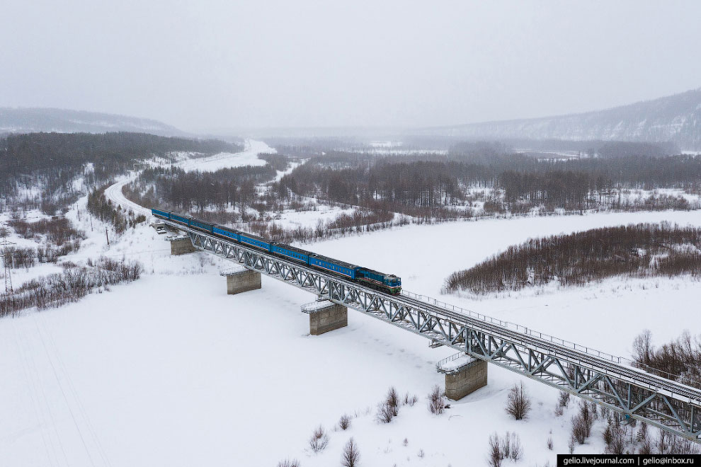 Железные дорога сурового Севера