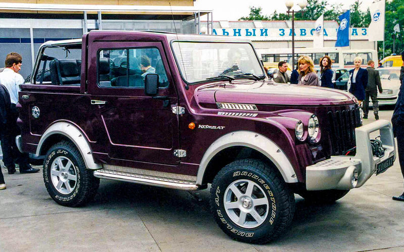 Нерожденные внедорожники ГАЗа: Атаман II и Комбат авто,автомобиль,Россия