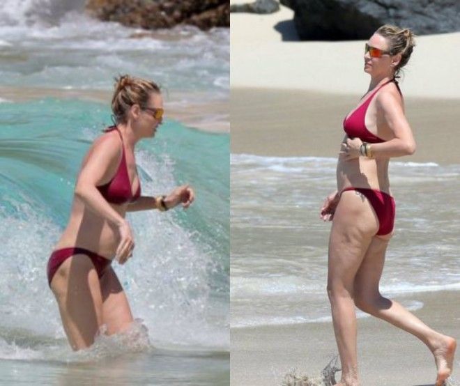 Звезды на пляже: Фото, после которых вы забудет о своих комплексах заморские звезды,красота,новости,развлечение,фото,шоу,шоубиz,шоубиз