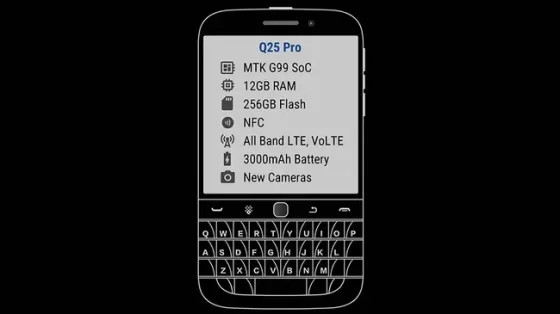 Zinwa Technologies анонсировала обновленную версию BlackBerry Classic с Android 13 и впечатляющими характеристиками
