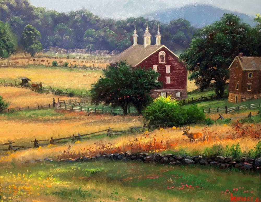 Художник Марк Китли. Лето Живопись