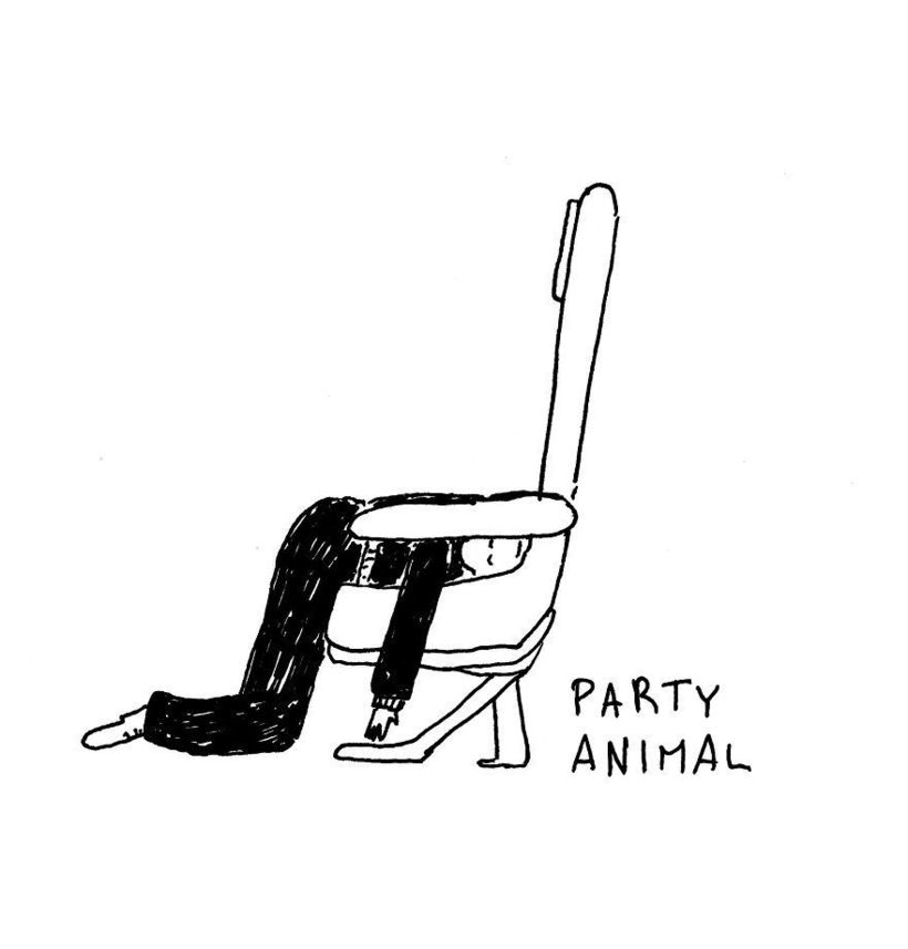 Аэросутра: художник показал позы, которые помогут выжить в длительном перелете Аэросутра: художник показал позы, которые помогут выжить в длительном перелете авиаперевозки