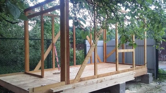 Строительство деревянного летнего гостевого домика своими руками Строительство деревянного летнего гостевого домика своими руками