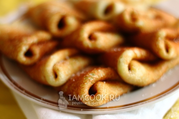 Рецепт сладких кабачковых блинчиков