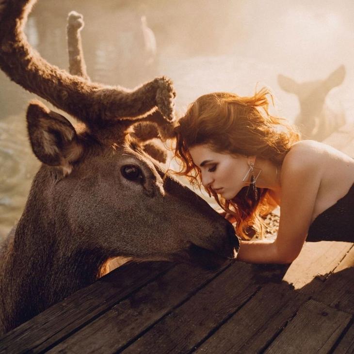 Девушки, цветы и животные: красивые фотографии Дарьи Булавиной жизнь,прекрасное,удивительное