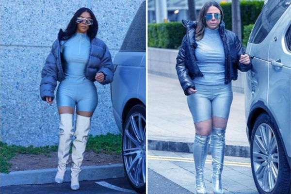 Девушка примерила наряды Ким Кардашьян и продемонстрировала, насколько они нелепы в реальной жизни 