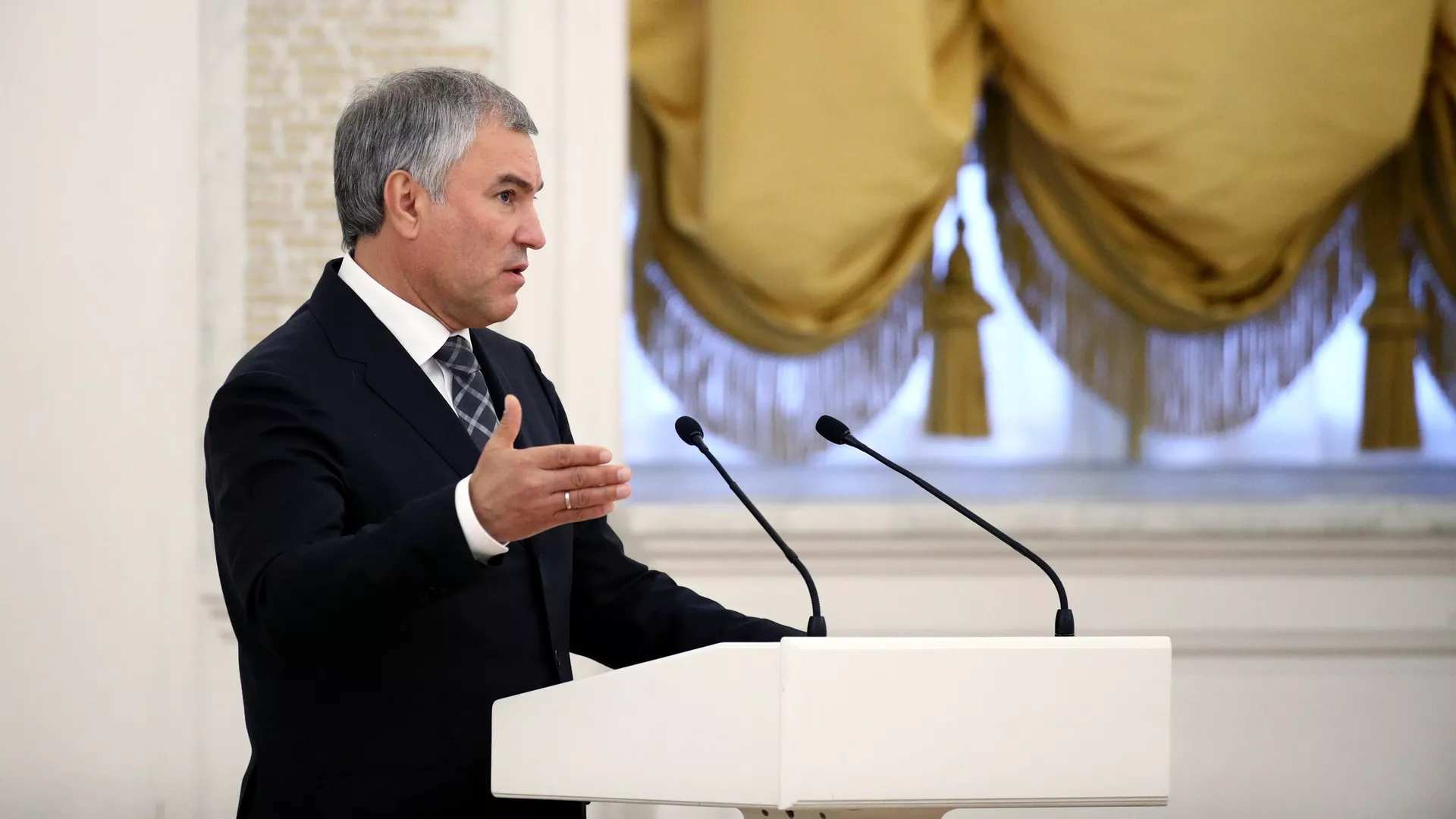 Председатель Государственной Думы РФ Вячеслав Володин  - РИА Новости, 1920, 09.05.2022